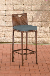 TPFGarden Barhocker Marlies Eisengrau